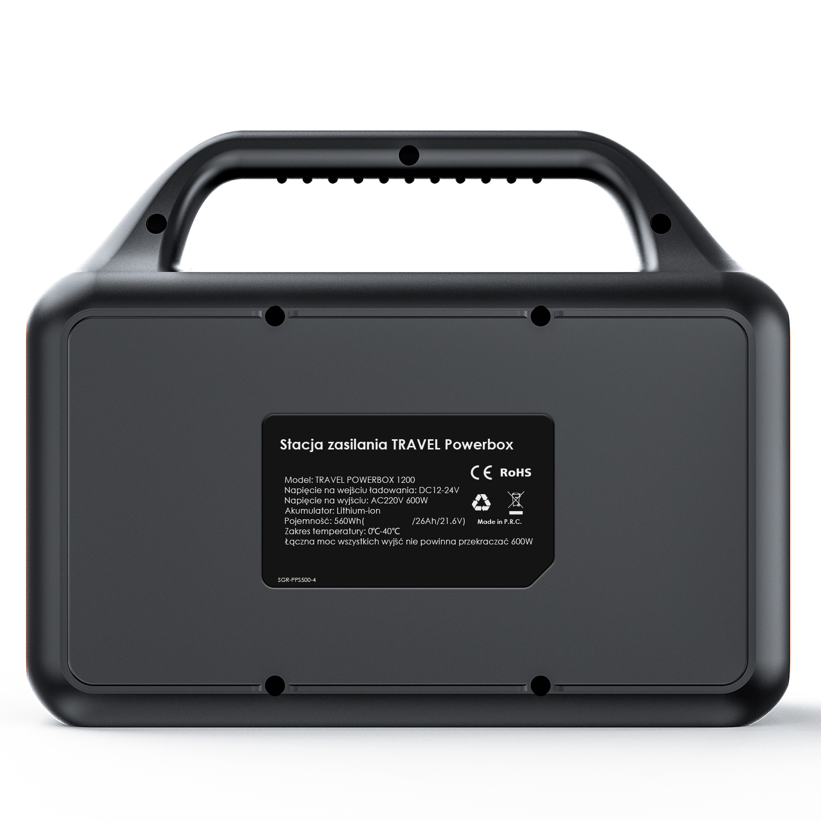 Przenośny magazyn energii TRAVEL POWERBOX 1200 (600W)