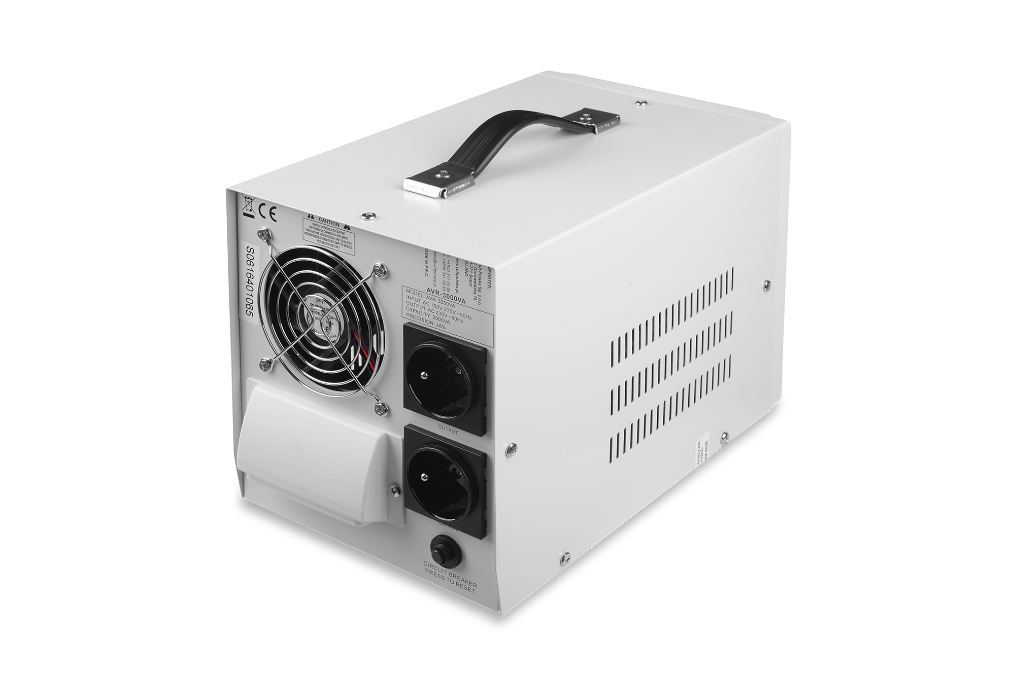 AVR 3000 (3000VA) STABILIZATOR NAPIĘCIA SIECIOWEGO (3)