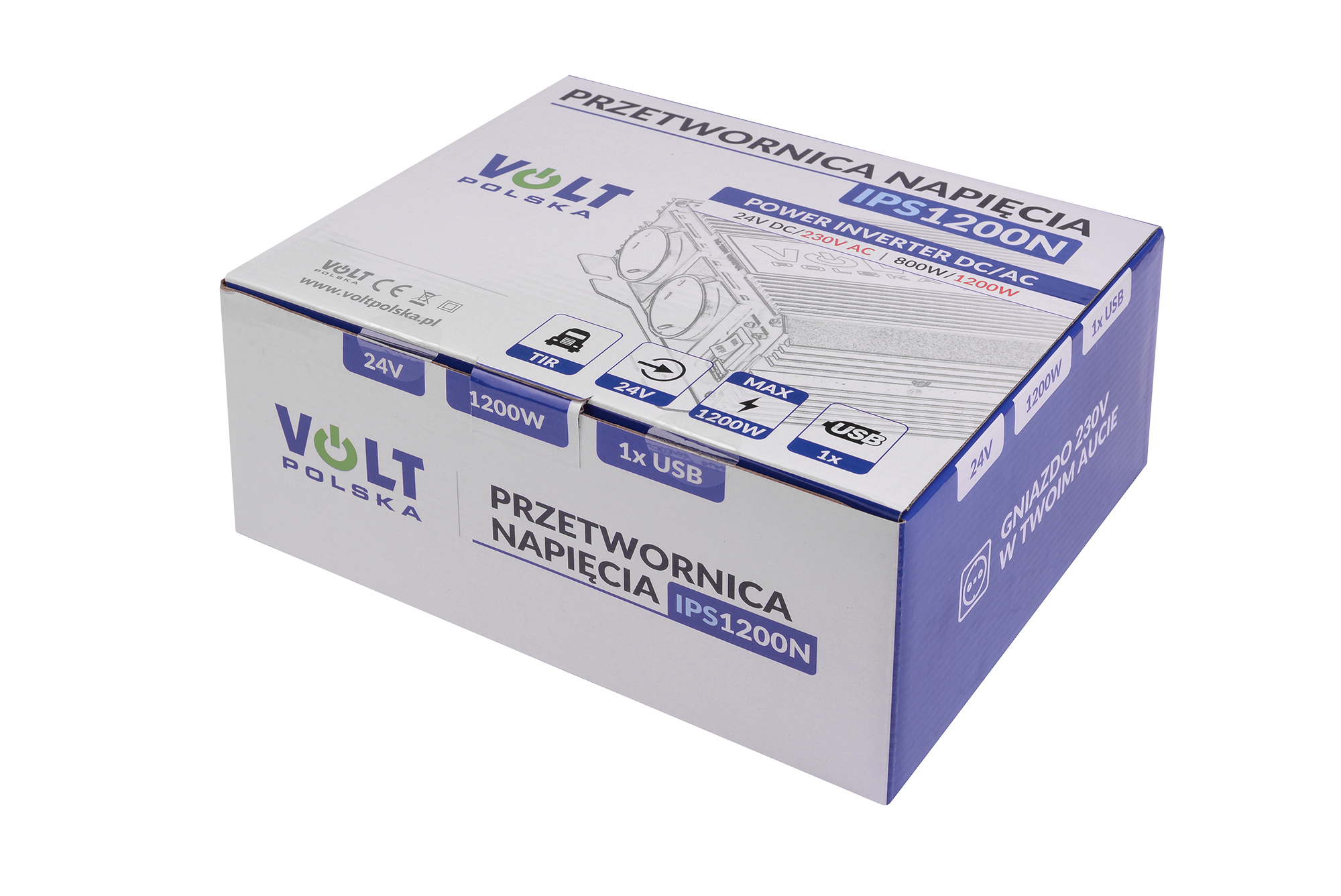 IPS 1200 N 24-230V (7501000W) PRZETWORNICA NAPIĘCIA