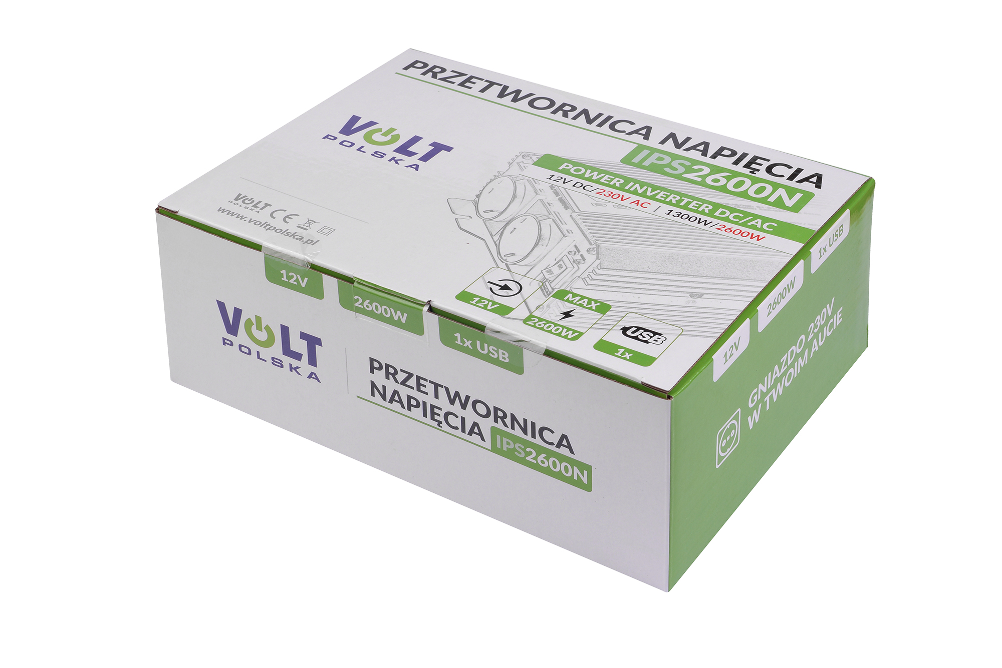 IPS 2600 N 12-230V (13002600W) PRZETWORNICA NAPIĘCIA