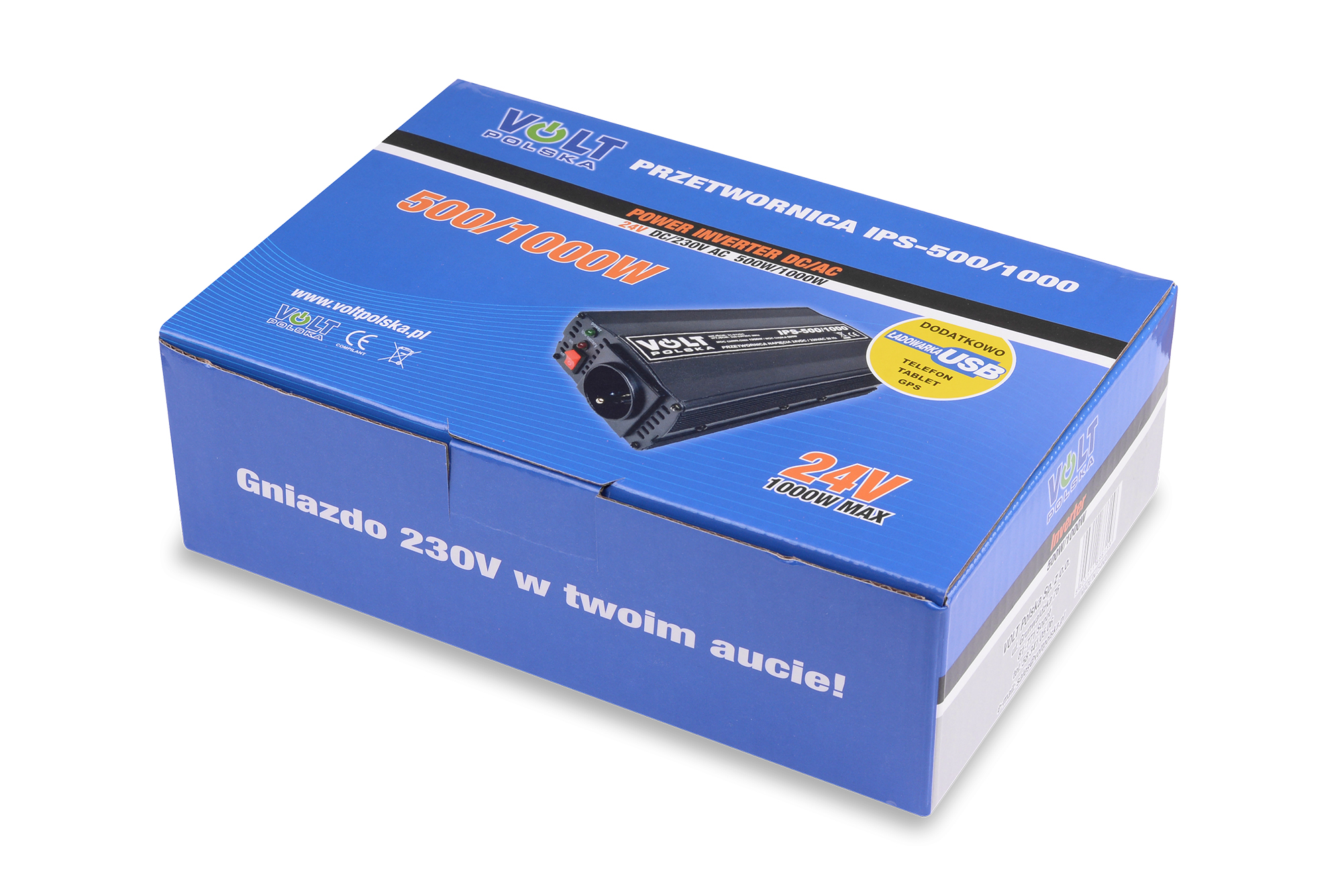 IPS 500 1000 24-230V (5001000W) PRZETWORNICA NAPIĘCIA