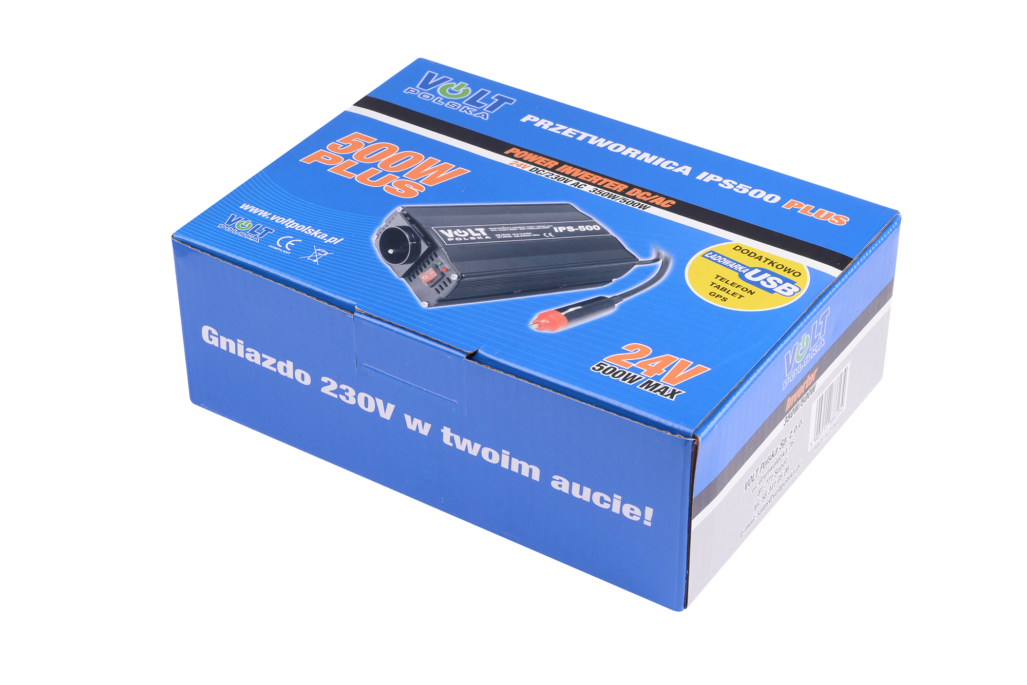 IPS 500 PLUS 24-230V (300500W) PRZETWORNICA NAPIĘCIA