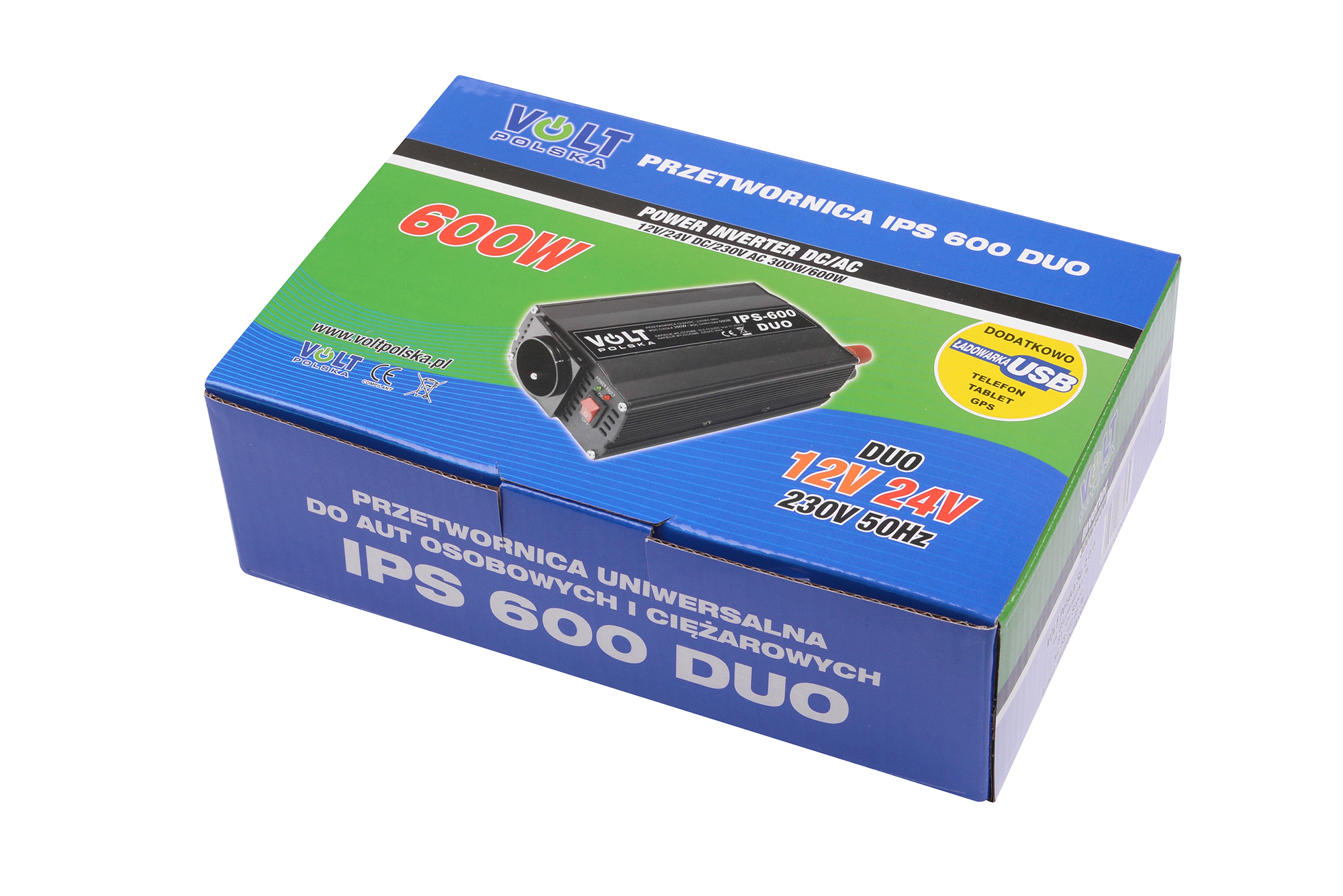 IPS 600 DUO 12-24230V (300600W) PRZETWORNICA NAPIĘCIA