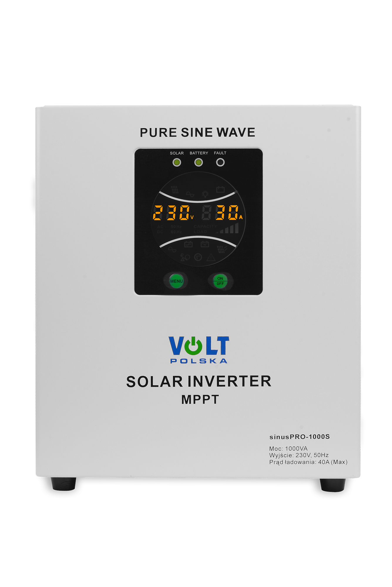 SINUS PRO 1000 S 12-230V (7001000W) + 40A MPPT INWERTER SOLARNY (3)