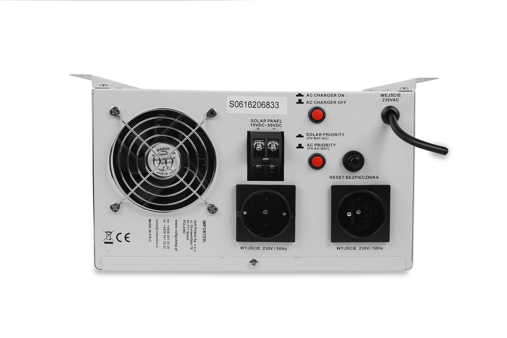 SINUS PRO 1000 S 12-230V (7001000W) + 40A MPPT INWERTER SOLARNY (5)