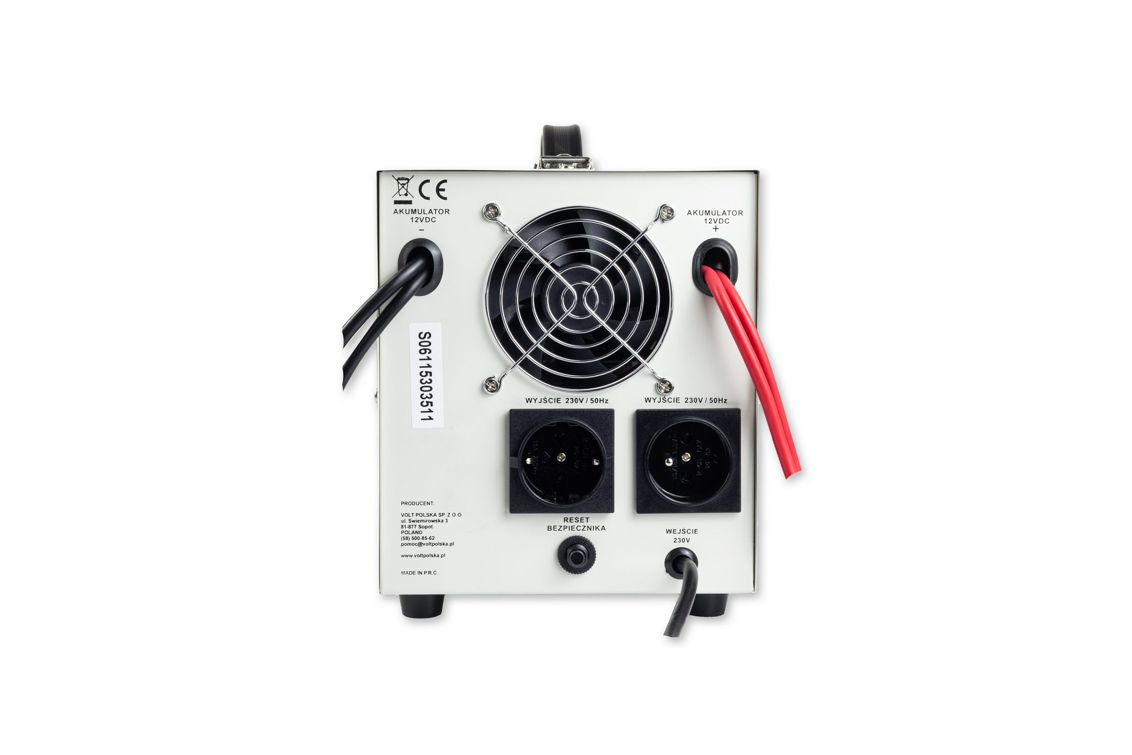 SINUS PRO 1500 E 12-230V (10001500W) ZASILACZ AWARYJNY (2)