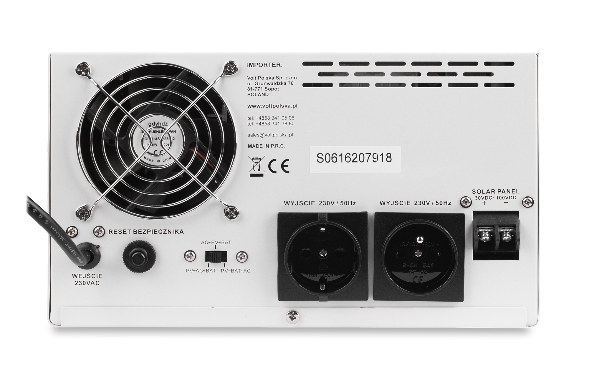 SINUS PRO 2000 S 24-230V (14002000W) + 40A MPPT INWERTER SOLARNY (3)