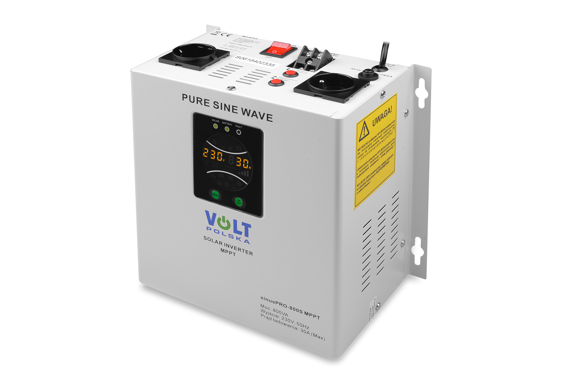 SINUS PRO 800 S 12230V (500800W) + 30A MPPT INWERTER SOLARNY (2)_sw_ekran