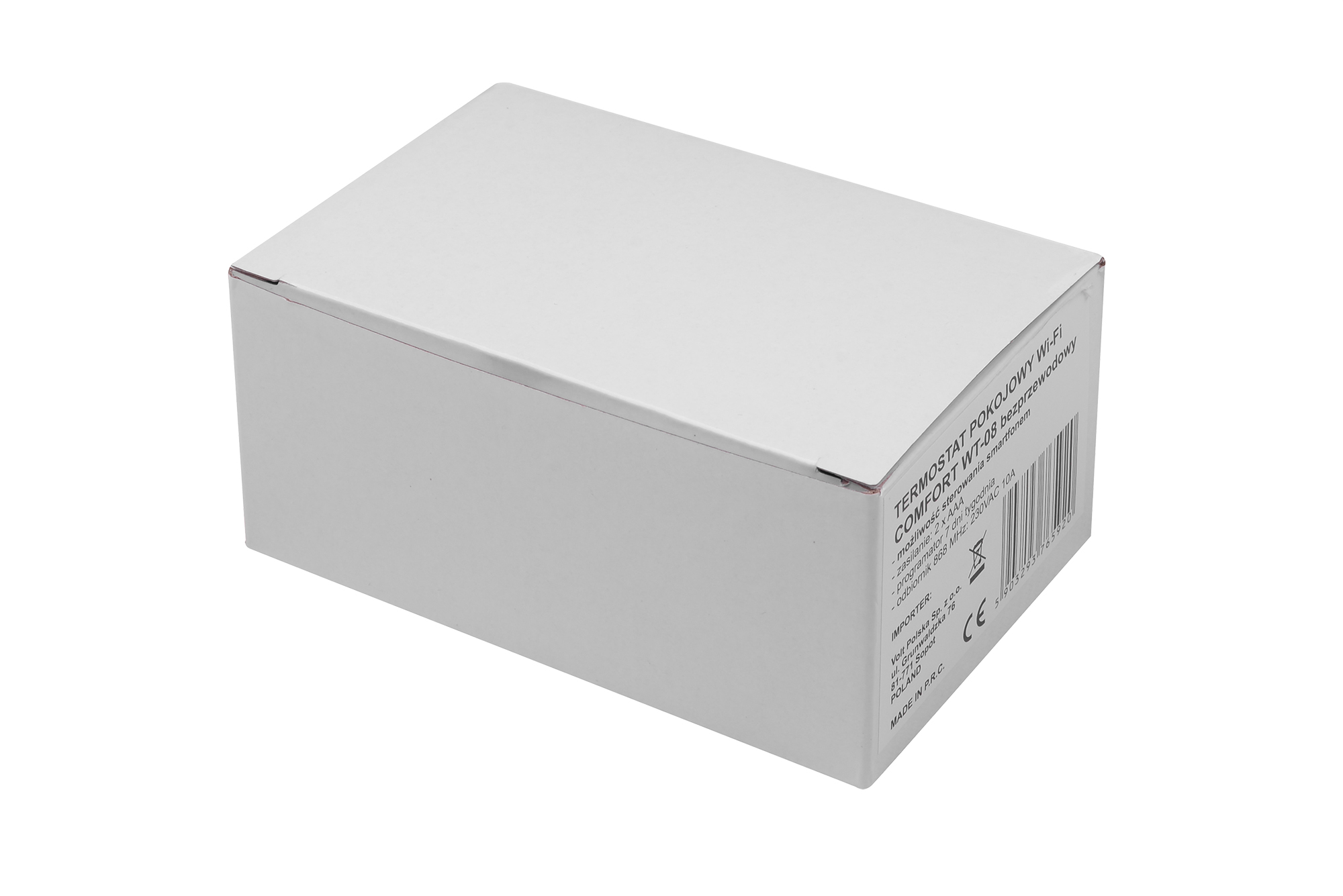 COMFORT WT-08 (WI-FILTE + NADAJNIK + APLIKACJA SMARTFON) TERMOSTAT POKOJOWY