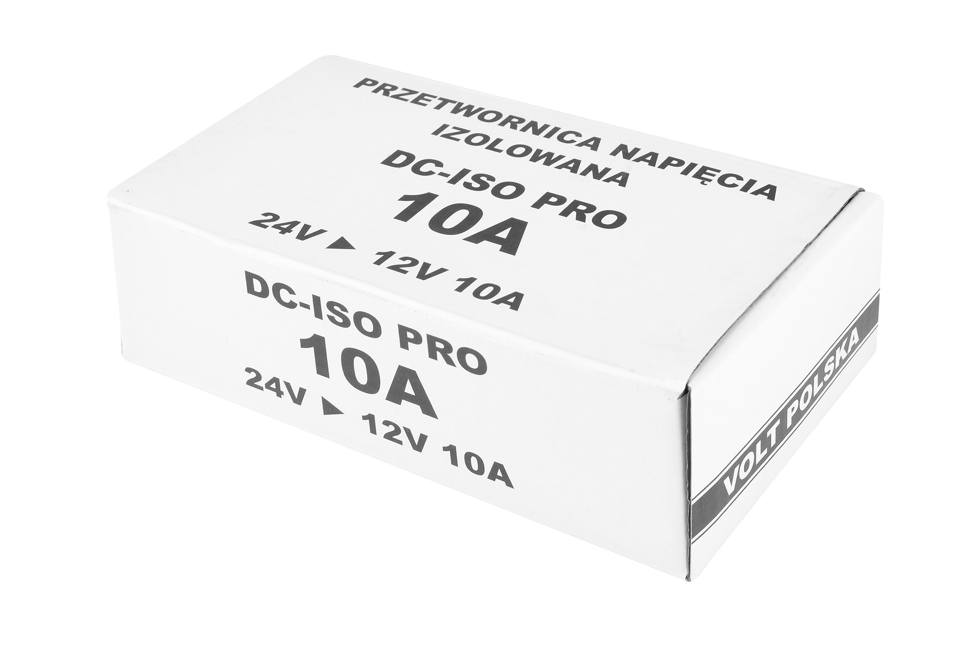 DC ISO PRO 10A 24VDC-12VDC BEZZAKŁÓCENIOWA + IZOLOWANA PRZETWORNICA NAPIĘCIA DCDC