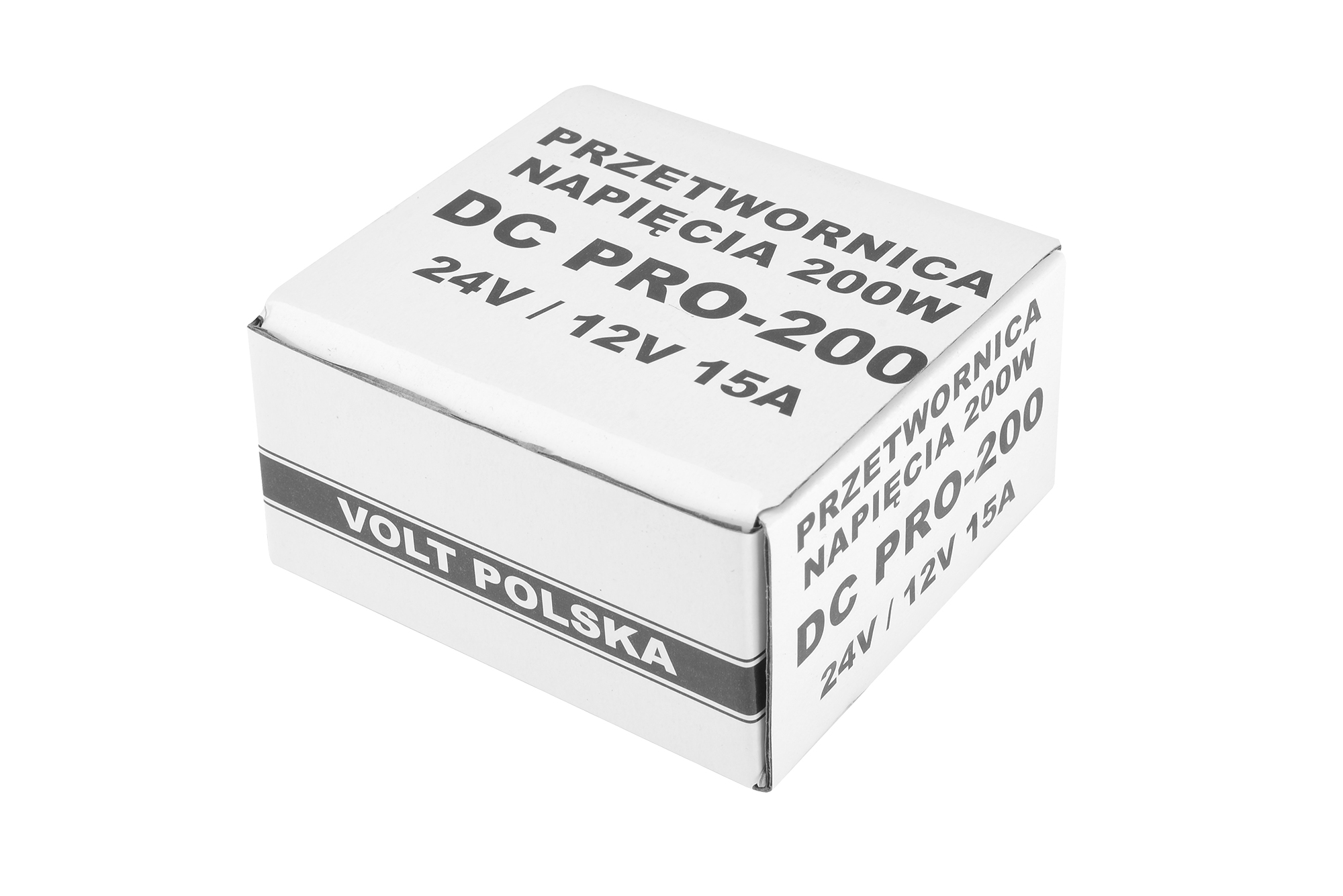 DC PRO 200 24VDC-12VDC BEZZAKŁÓCENIOWA PRZETWORNICA NAPIĘCIA DCDC
