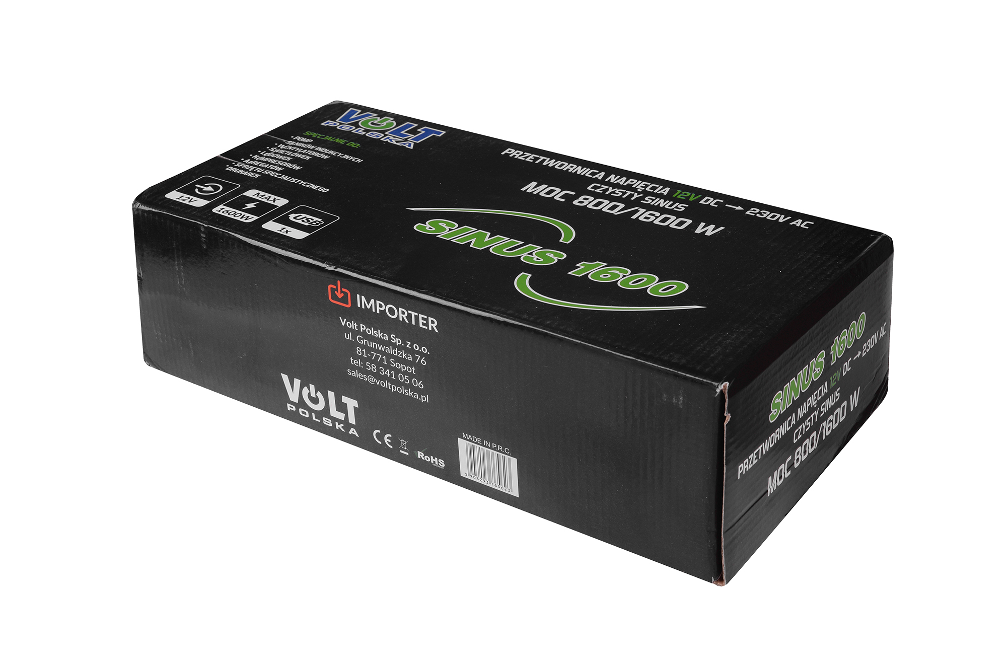 SINUS 1600 12230V (8001600W) PRZETWORNICA NAPIĘCIA