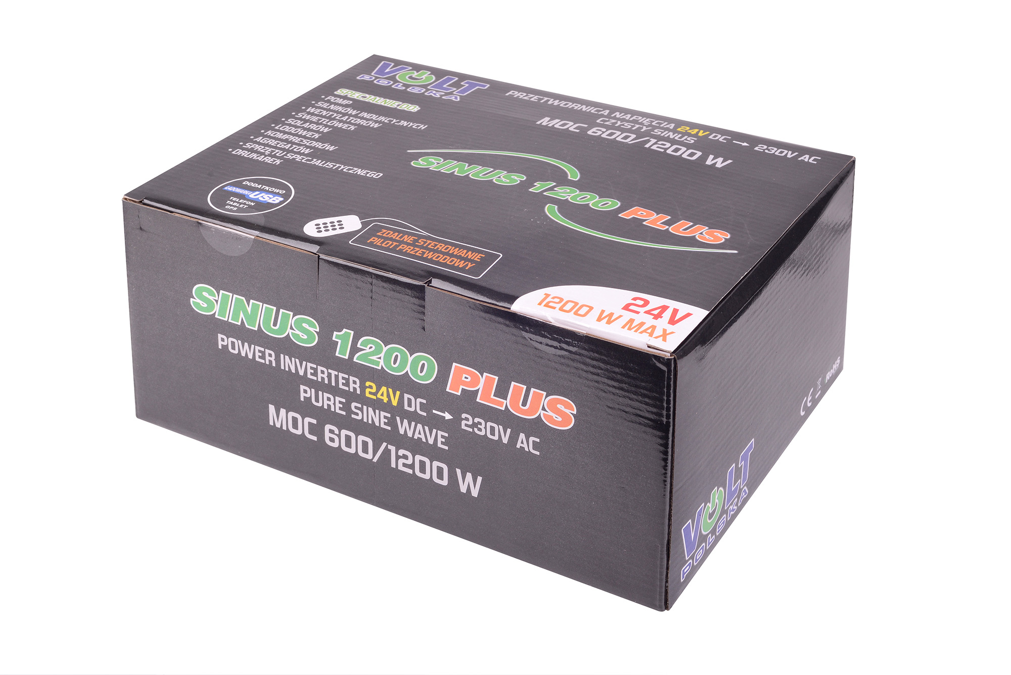 SINUS PLUS 1200 24230V (6001200W) PRZETWORNICA NAPIĘCIA DO KAMPERA