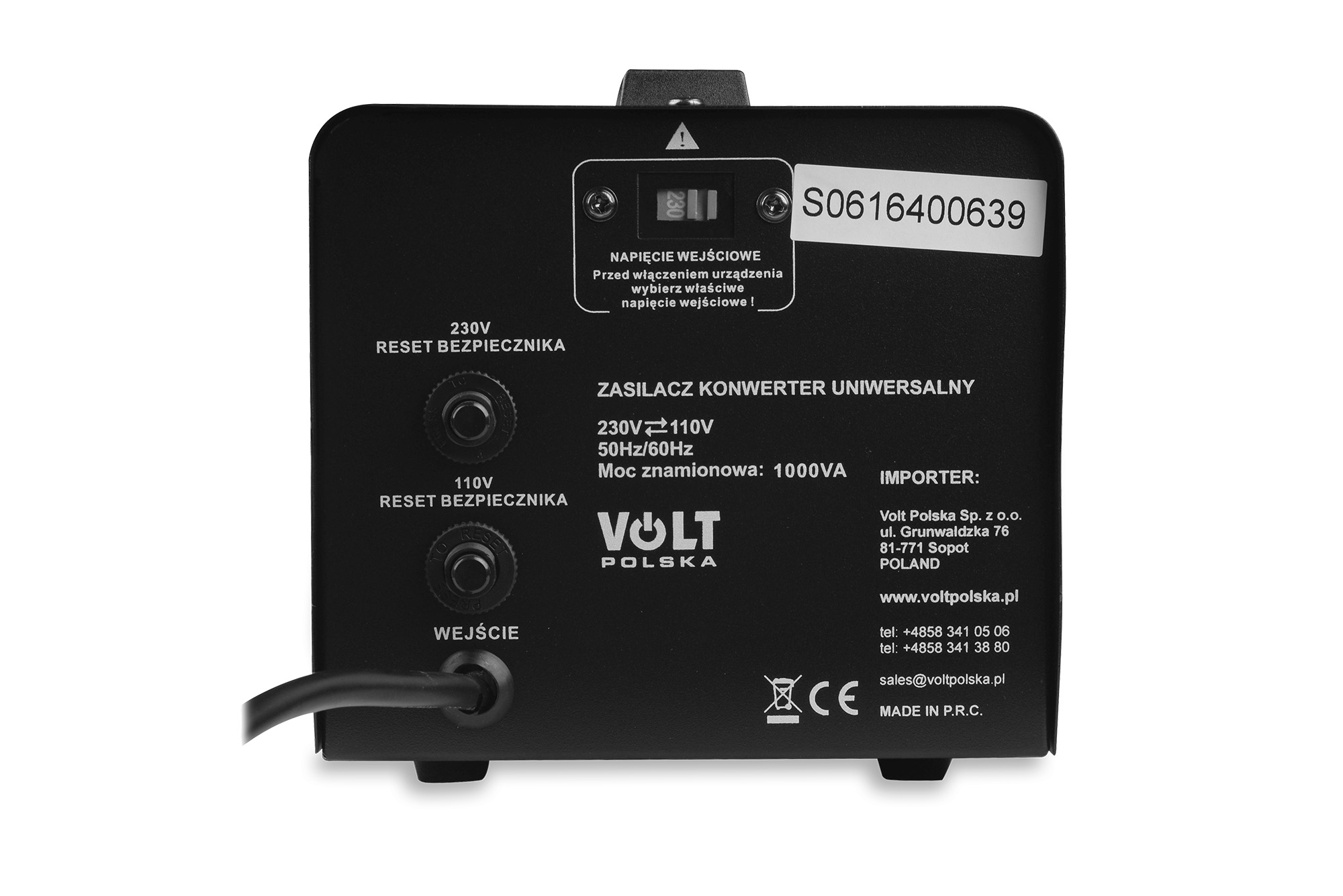 VP 1000 230VAC 110VAC KONWERTER NAPIĘCIA (4)