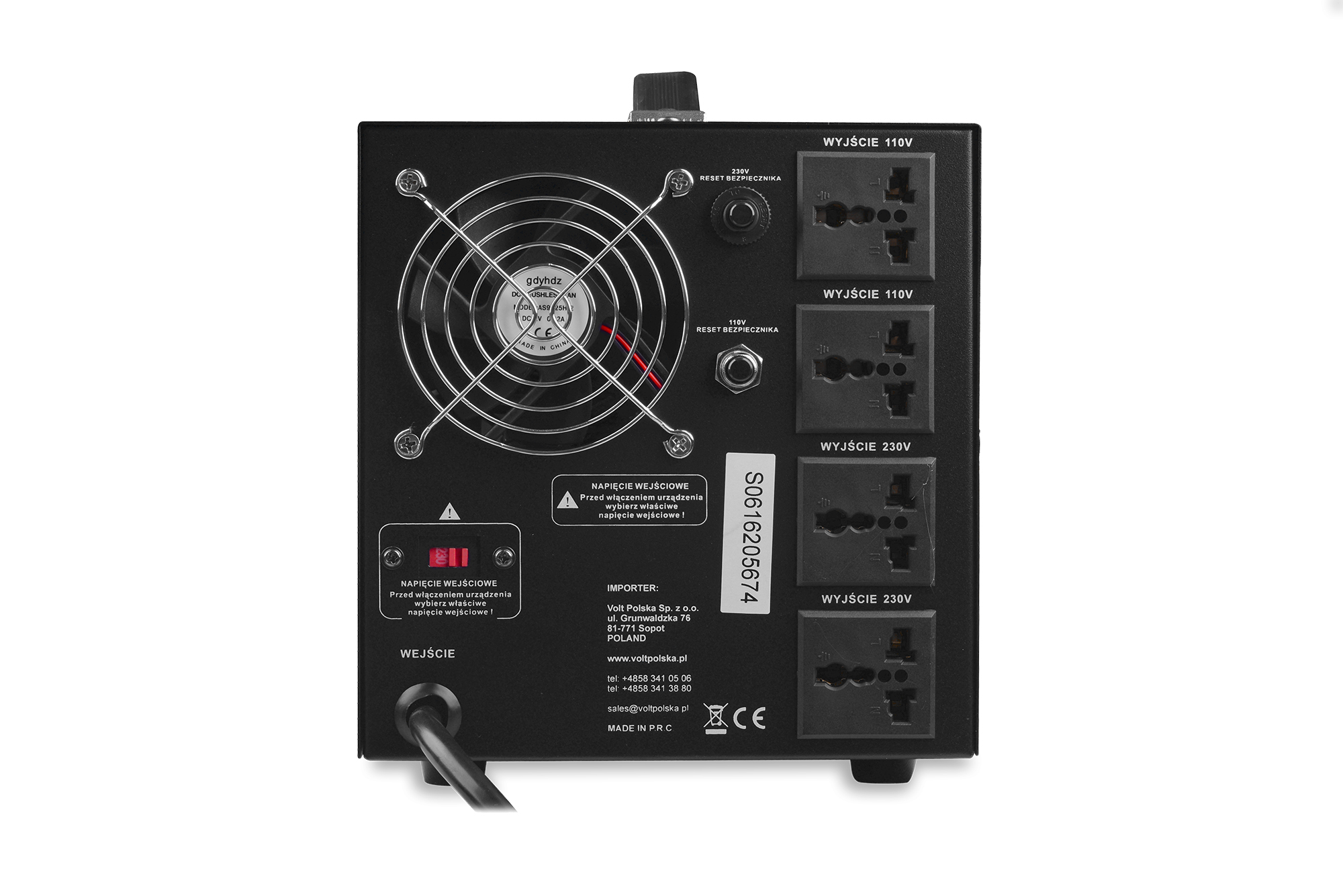 VP 3000 230VAC 110VAC KONWERTER NAPIĘCIA (4)