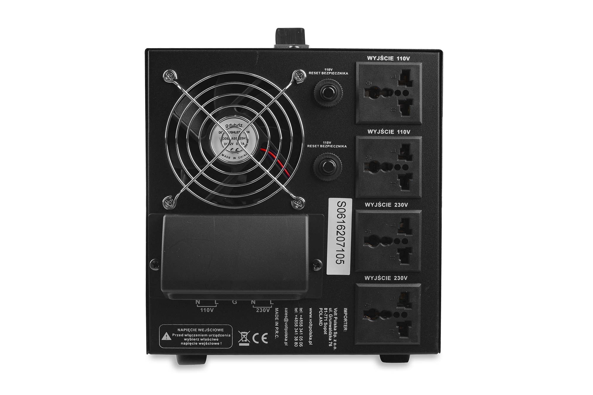 VP 5000 230VAC 110VAC KONWERTER NAPIĘCIA (4)