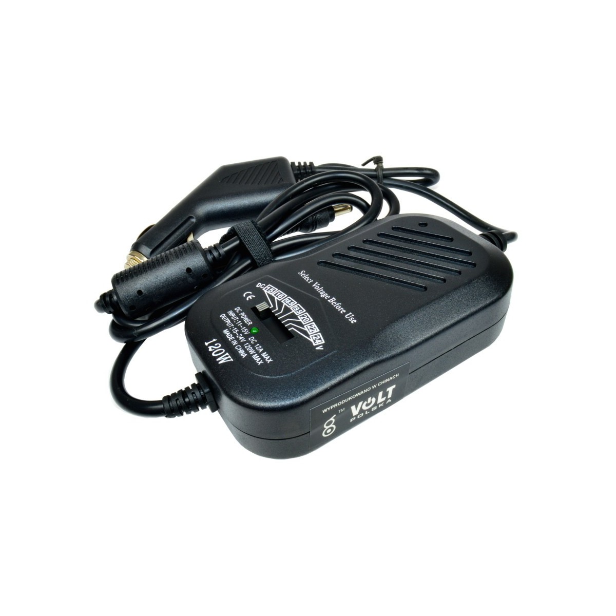 ZASILACZ SAMOCHODOWY DO LAPTOPA DC 120W 12V (2)